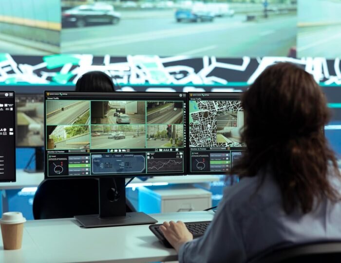 Professional CCTV support services in UAE by Itzoneits for businesses and properties