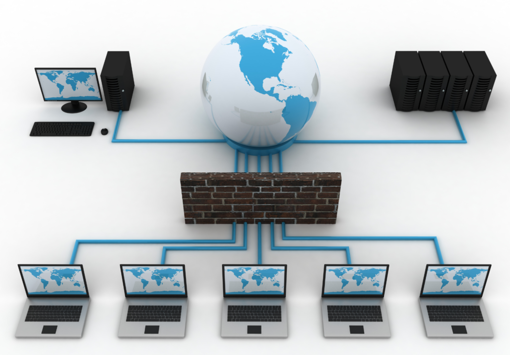 IT infrastructure services in Sharjah including Cisco Network Installation, Structured Cabling, and server management.