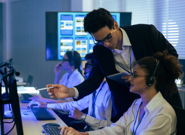Professional office network setup in Dubai with servers, structured cabling, switches, and Wi-Fi systems