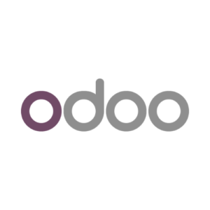 Odoo logo – Business ERP and Management Software